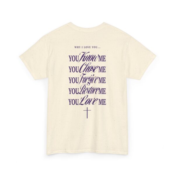 Reasons Why I Love You T-Shirt - Image 4