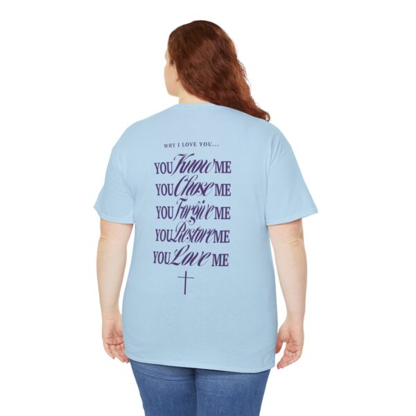 Reasons Why I Love You T-Shirt - Image 25