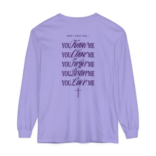 Reasons Why I Love You Long Sleeve T-Shirt - Image 3